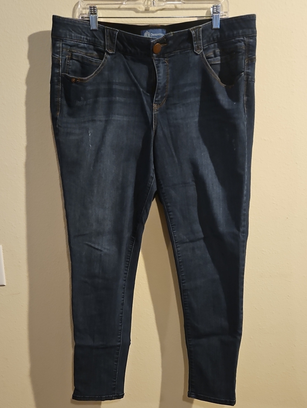 Democracy Dark Blue Skinny Stretch Jeans